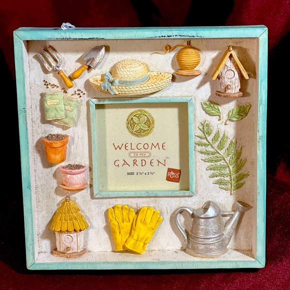 RUSS ‘Welcome to my Garden’ picture frame - Picture 1 of 4